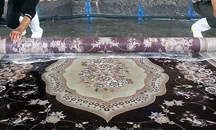 شستشو فرش در قالیشویی هفت تیر