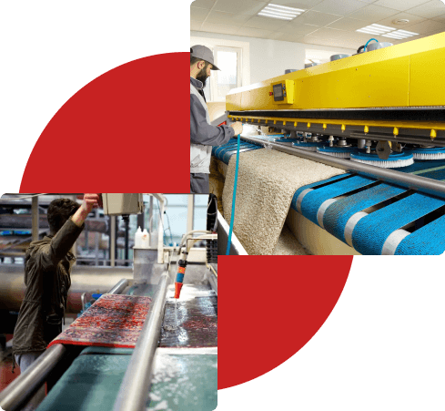 مراحل شستشو فرش در قالیشویی هفت تیر